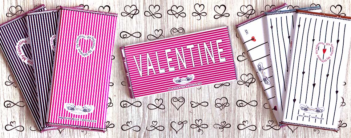 finest valentine chocolate bars