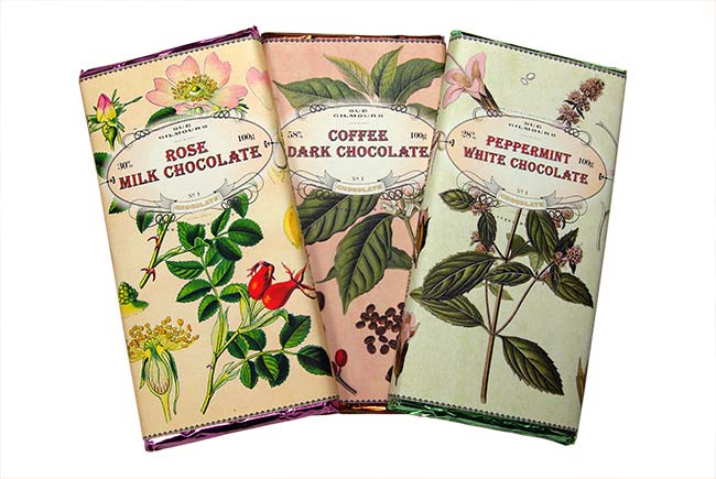 Sue Gilmour Botanicals Chai Tea Chocolate bar