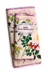 Botanicals Rose milk chocolate bar 40g
